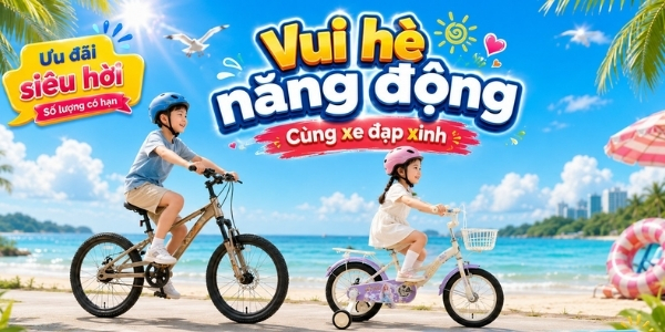 Xe Đạp Giá Kho - #1 Hệ Thống Cửa Hàng Xe Đạp 25 banner nhỏ xe đạp trẻ em
