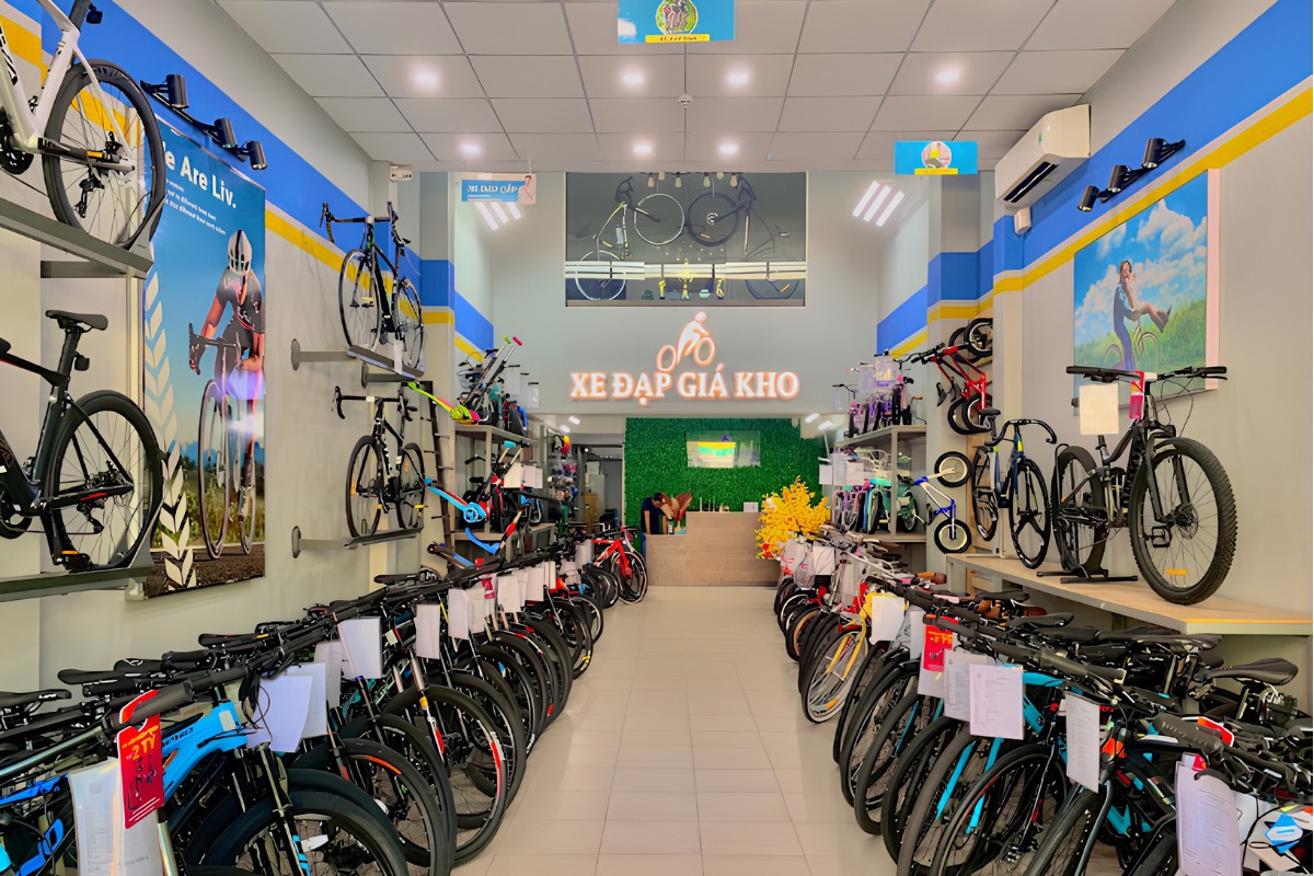 Cửa Hàng Xe Đạp Thủ Dầu Một 1 Mua xe đạp tại hệ thống cửa hàng Xe Đạp Giá Kho uy tín, chất lượng cao