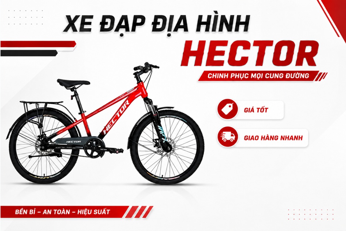 Xe đạp địa hình Hector nhiều ưu điểm nổi bật đáng đầu tư