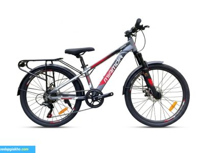 Xe đạp địa hình Miamor Forteen 24 inch - Màu ghi đỏ