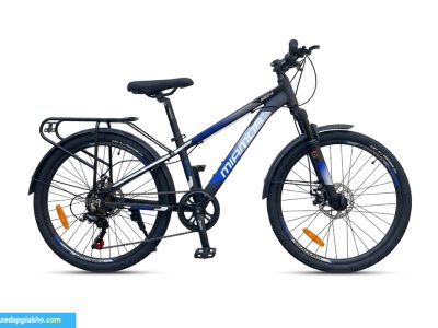 Xe đạp địa hình Miamor Forteen 24 inch - Màu ghi xanh