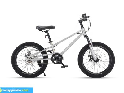 Xe Đạp Trẻ Em Raccoon Nelson 18 Inch 5 Xe đạp trẻ em Raccoon Nelson màu ghi
