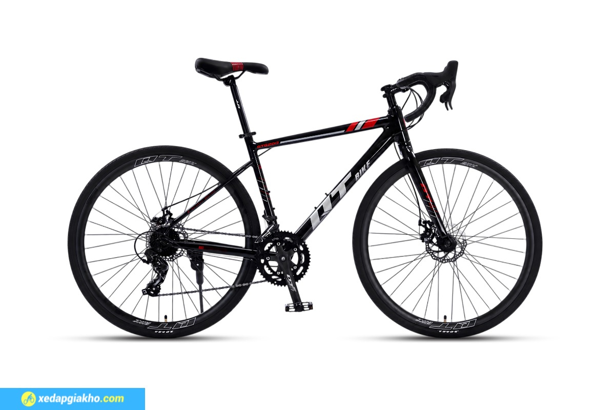 Xe Đạp Đua QT Bike GTS200 - Khung Nhôm 13 Khung xe đua QT Bike GTS200 hợp kim nhôm nhẹ bền