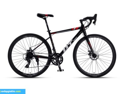 Xe Đạp Đua QT Bike GTS200 - Khung Nhôm 11 Xe đạp đua QT Bike GTS200 màu đen đỏ