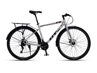 Xe Đạp Touring QT Bike GTS100 với thiết kế thể thao, khung hợp kim nhôm nhẹ dễ điều khiển