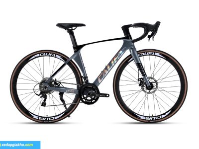 Xe Đạp Đua Califa CR550 – Khung Magie, LTWOO R5 9 Xe đạp đua Califa CR500 màu xám đen