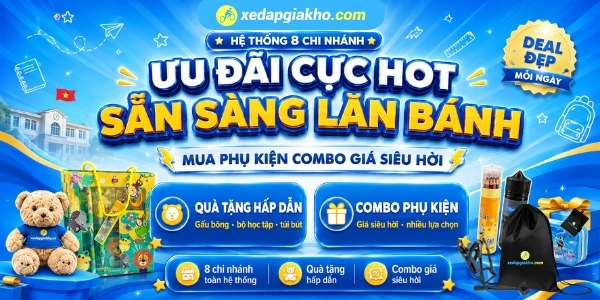 Xe Đạp Giá Kho - #1 Hệ Thống Cửa Hàng Xe Đạp 25 Banner nhỏ ưu đãi chung
