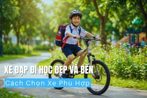 Xe Đạp Đi Học Loại Nào Tốt? Top Mẫu Đẹp, Bền Và Đáng Mua 12 Cách chọn xe đạp đi học bền đẹp và phù hợp với chiều cao của bé