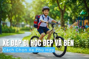 Xe Đạp Đi Học Loại Nào Tốt? Top Mẫu Đẹp, Bền Và Đáng Mua 30 cách chọn xe đạp đi học cho con