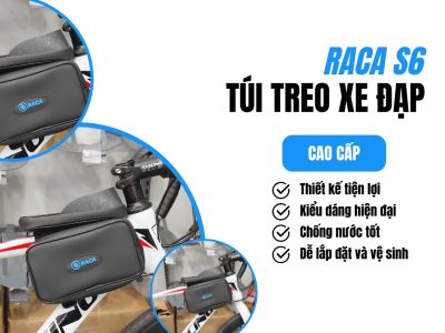 Túi Treo Xe Đạp Raca S6 - Cao Cấp Chống Nước 6 đặc điểm nổi bật của túi treo xe đạp Raca S6