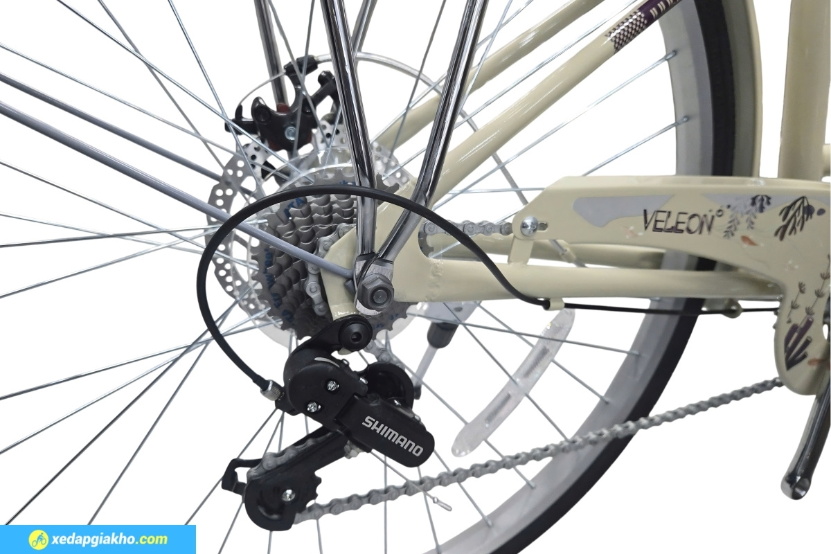 Xe Đạp Nữ Veleon V-T603 Pretty 26 Inch 11 gạt líp shimano 7s của xe đạp nữ veleon v-t603 pretty 26 inch