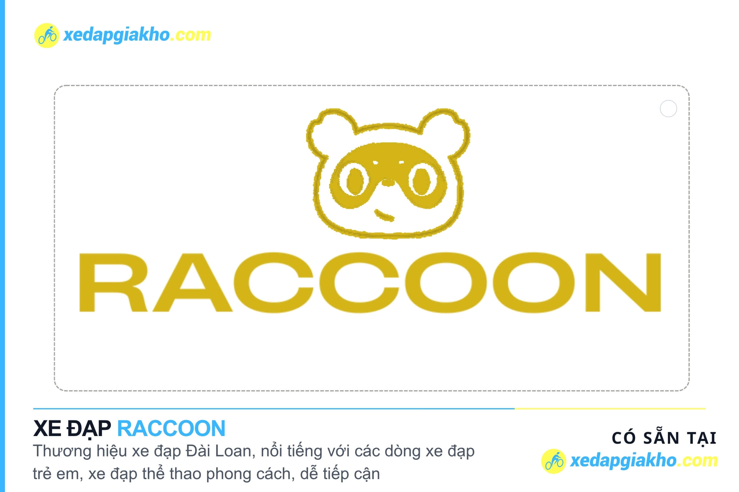 Xe Đạp Trẻ Em Raccoon Lana 16 Inch 11 Thương hiệu xe đạp Raccoon uy tín