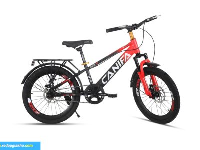 Xe Đạp Địa Hình Canifa CS120 20 Inch - Xe Đạp Từ Thiện 5 Xe đạp địa hình Canifa CS120 20 inch đen đỏ