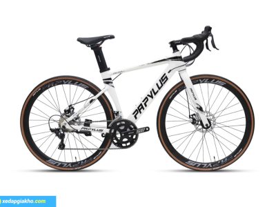 Xe đạp đua Pr760Max màu trắng đen