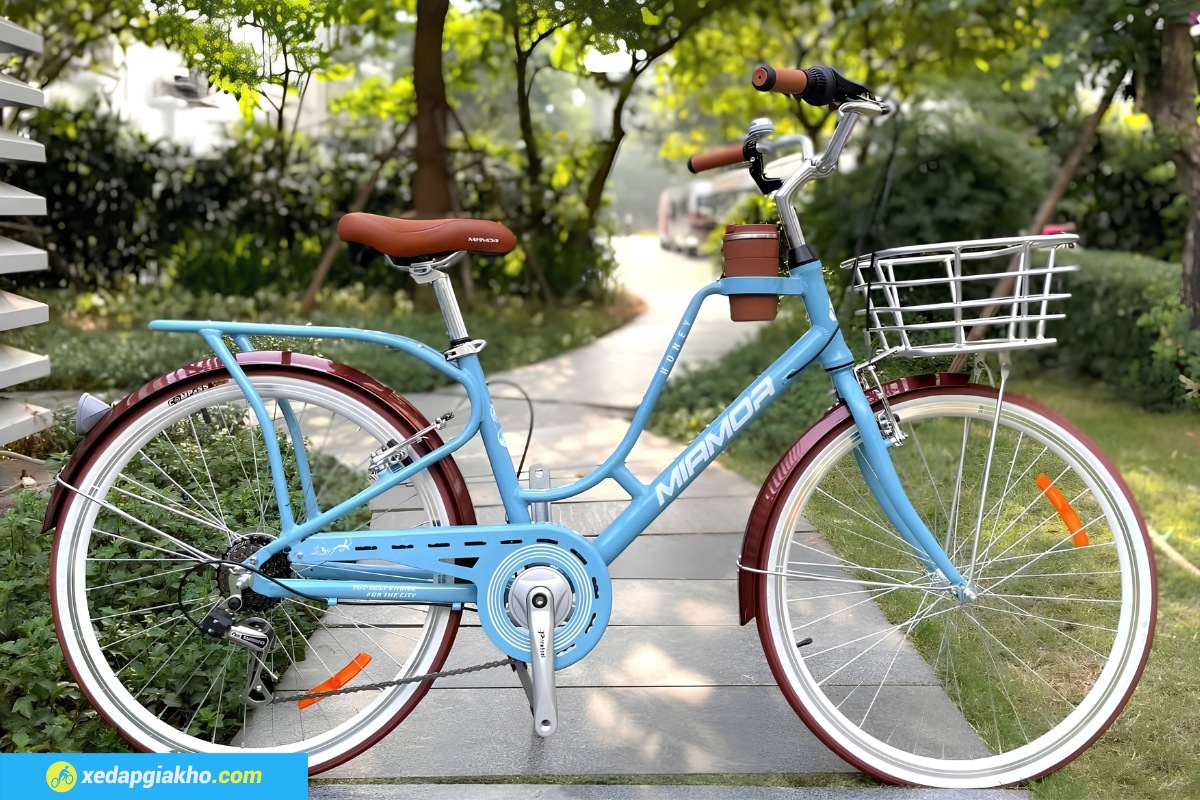Xe đạp nữ 24 inch phù hợp mọi nhu cầu