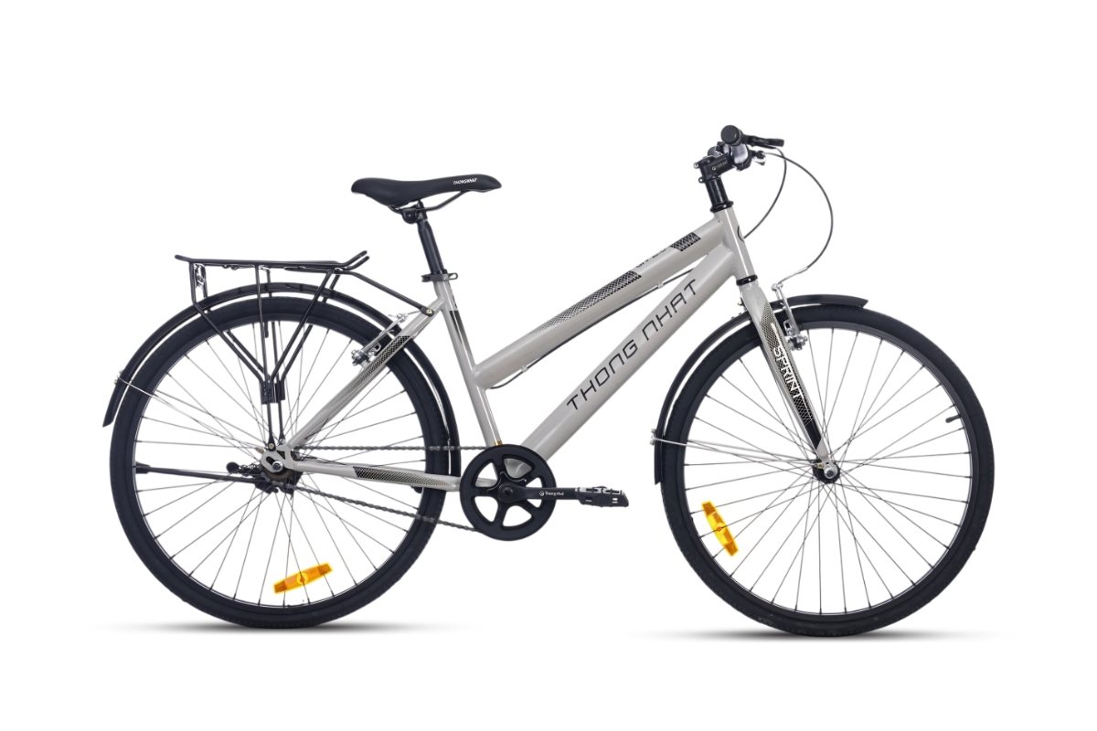 xe đạp thể thao Thống Nhất GN 2.0 26 inch màu xám xi măng