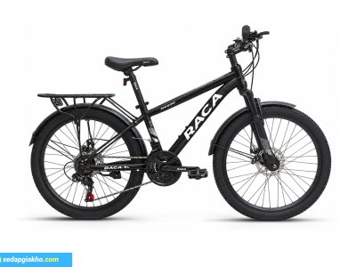 Xe đạp địa hình MTB Raca MK230 24 inch màu đen