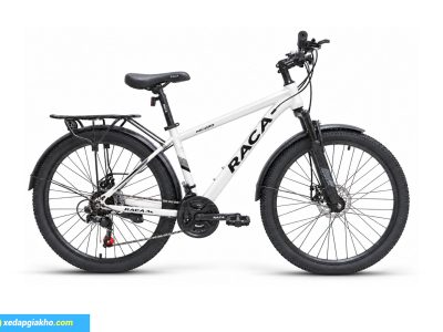 Xe đạp địa hình MTB Raca MK280 26 inch màu trắng