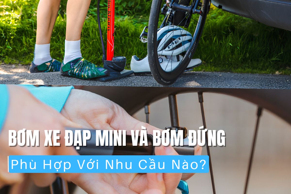 Bơm Xe Đạp Mini Và Bơm Đứng Phù Hợp Với Nhu Cầu Nào? 52 Bơm xe đạp mini và bơm đúng phù hợp với nhu cầu nào