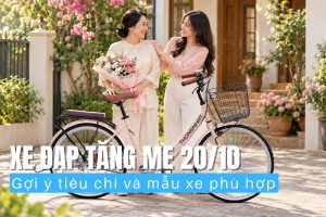 Chọn Xe Đạp Tặng Mẹ Dịp 20/10 Sao Cho Dễ Đi Và Vừa Người 9 Gợi ý một số tiêu chí chọn xe và các mẫu xe đạp tặng mẹ 20/10