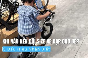 Khi Nào Nên Đổi Size Xe Đạp Cho Bé? 3 Dấu Hiệu Nhận Biết 9 Khi nào nên đổi size xe đạp cho bé? 3 dấu hiệu nhận biết