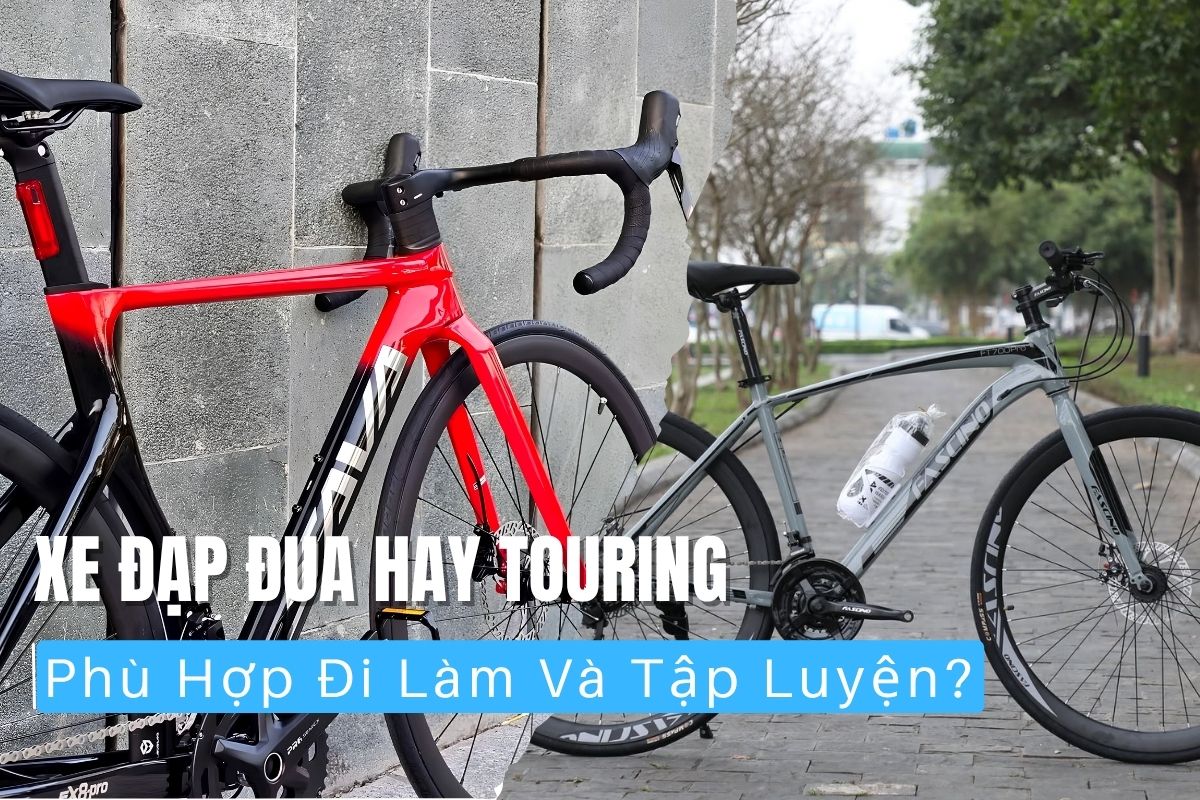 Xe Đạp Đua Hay Touring Phù Hợp Đi Làm Và Tập Luyện? 4 Xe đạp đua hay touring phù hợp nhiều nhu cầu