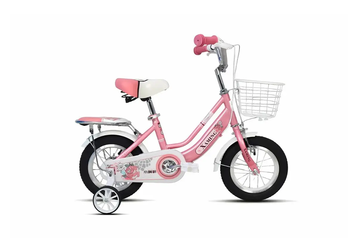 Xe Đạp Trẻ Em XAMING Nữ 2 Gióng 12 Inch