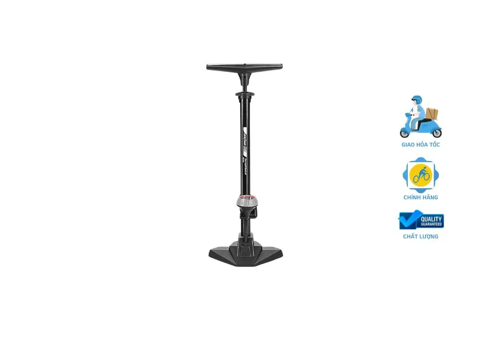 Ống Bơm Xe Đạp Saho Có Đồng Hồ - Khuyến Mãi, Giá Rẻ