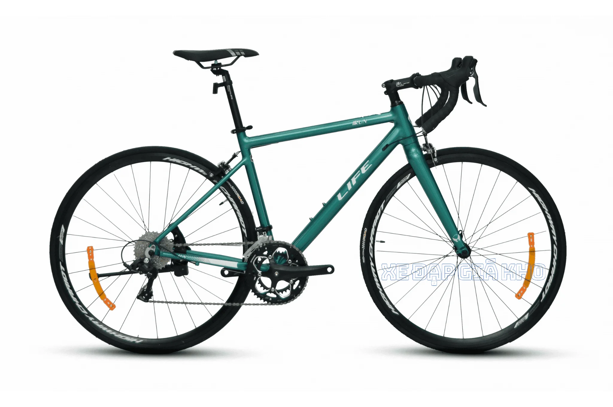 Xe Đạp Đua 700c Life Sun Khung Nhôm Tay Đề Lắc