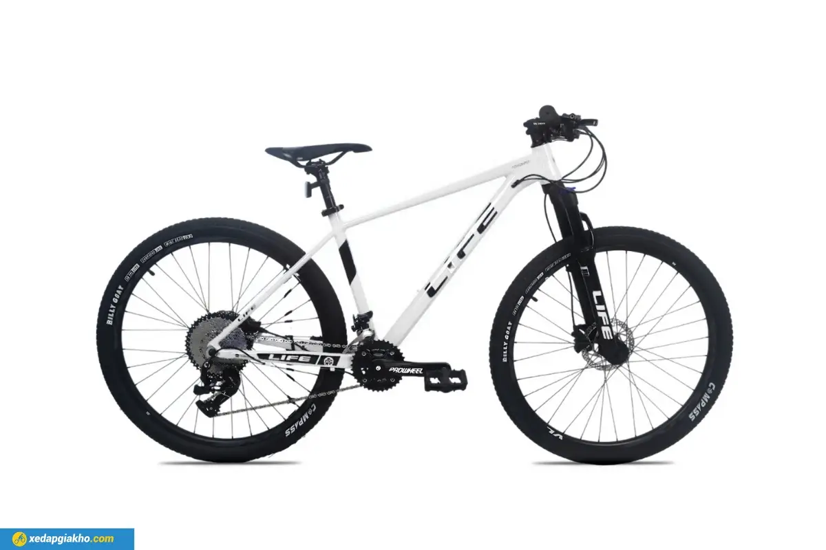 Xe Đạp Địa Hình Life Toronto 27.5 inch màu trắng