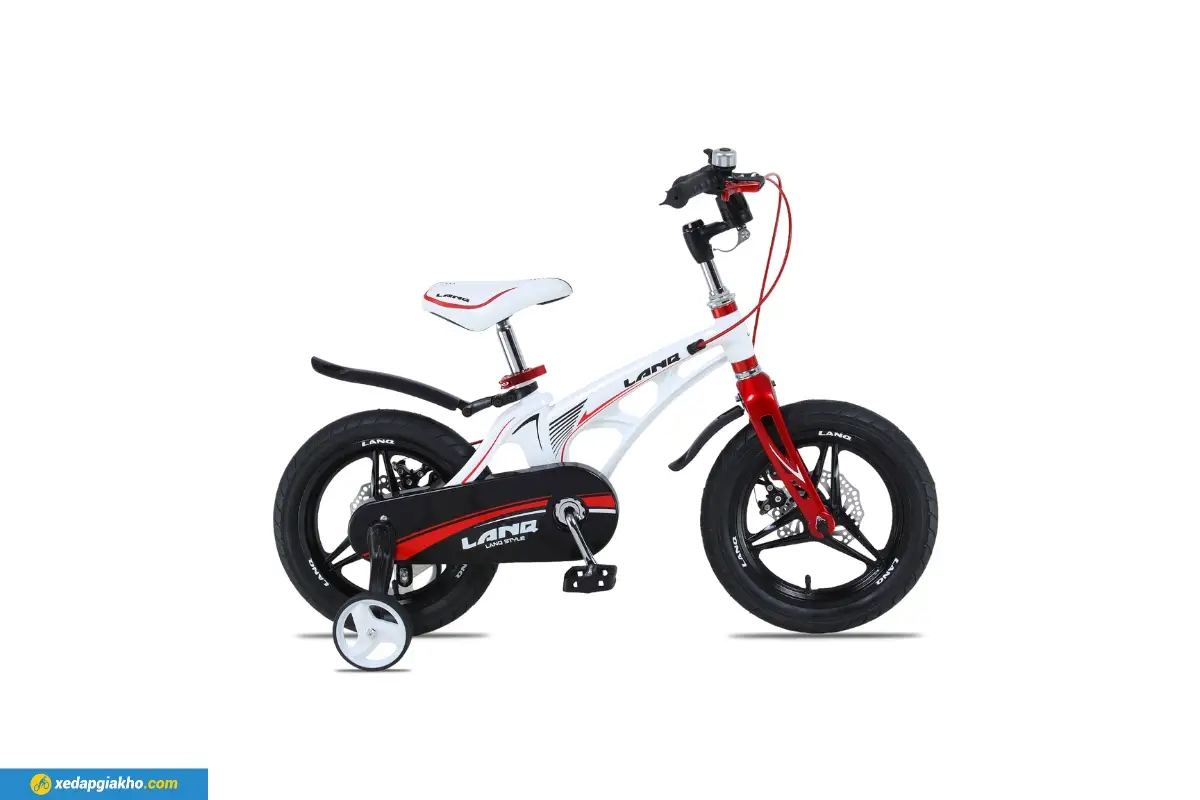 Xe Đạp Trẻ Em LanQ FD 43 Cao Cấp 16 Inch 5 Xe Đạp Trẻ Em LanQ FD 43 Cao Cấp 16 Inch - Trắng