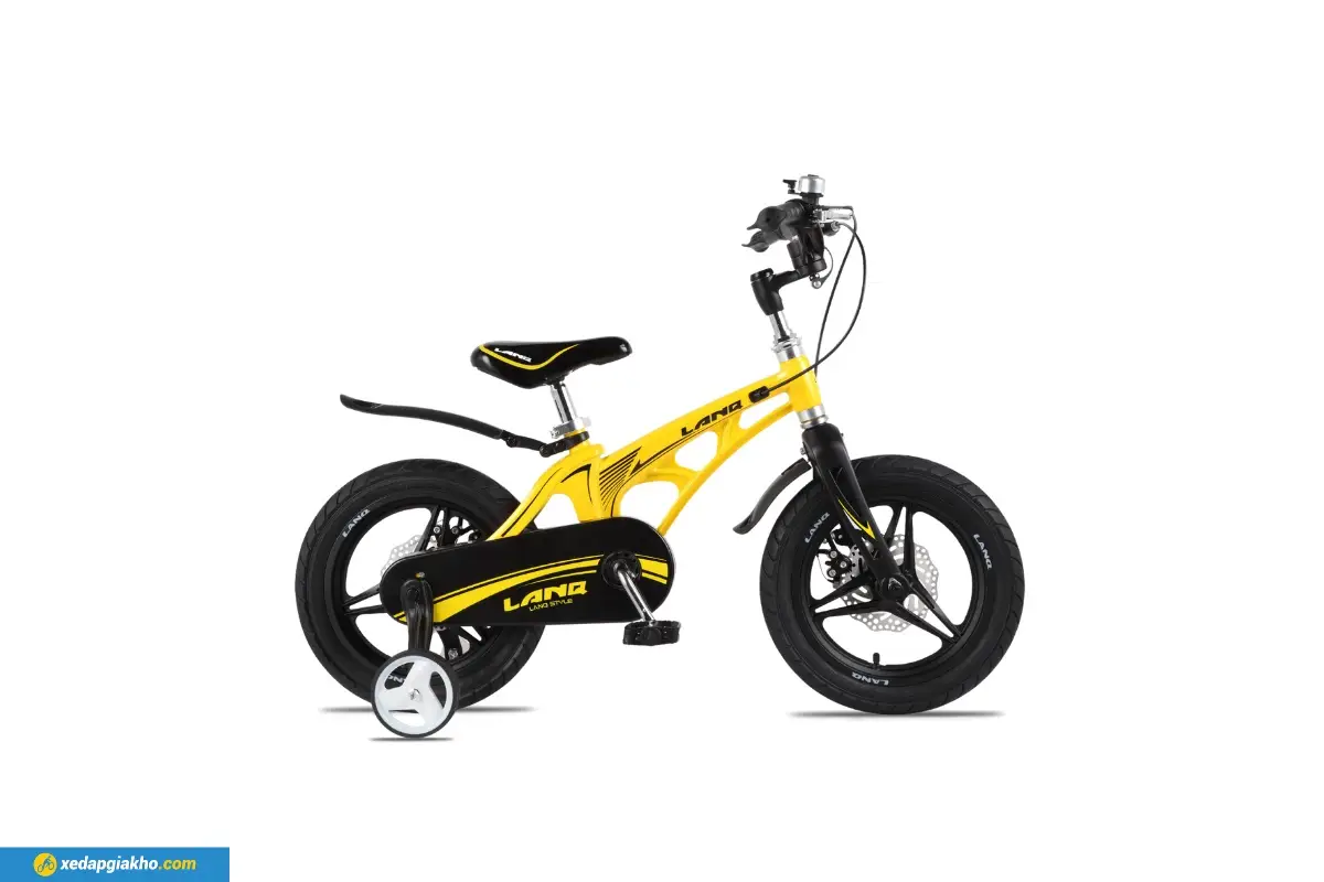 Xe Đạp Trẻ Em LanQ FD 43 Cao Cấp 16 Inch 7 Xe Đạp Trẻ Em LanQ FD 43 Cao Cấp 16 Inch - Vàng