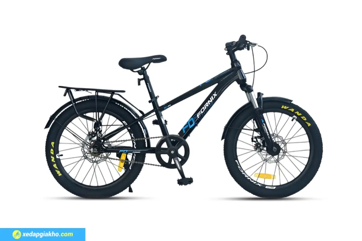 Xe Đạp Địa Hình Trẻ Em Fornix MX20 20 Inch Màu Đen Xanh