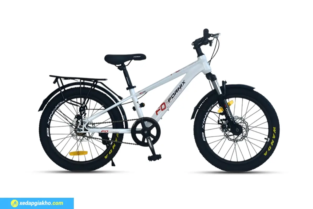 Xe Đạp Địa Hình Trẻ Em Fornix MX20 20 Inch Màu Trắng Đỏ