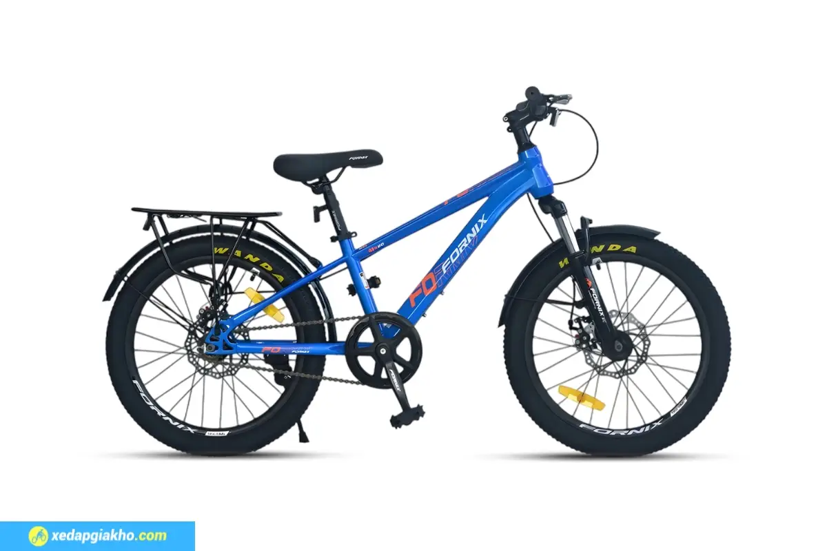 Xe Đạp Địa Hình Trẻ Em Fornix MX20 20 Inch Màu Xanh Cam