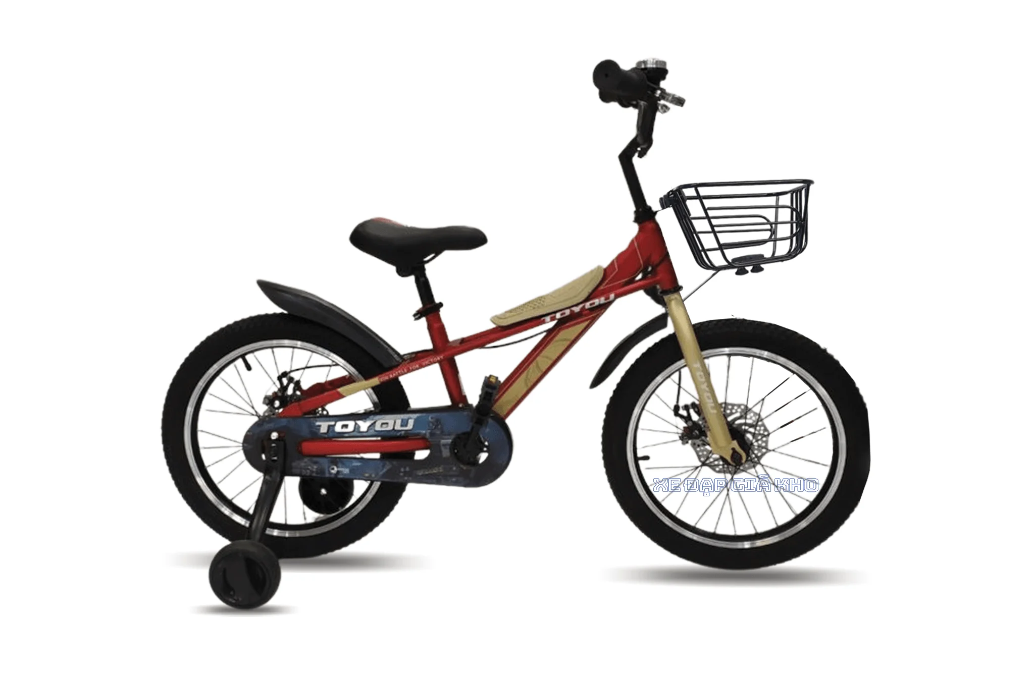 Xe Đạp Trẻ Em ToYou 18TY-34 18 Inch Thắng Đĩa 3 Xe-Dap-Tre-Em-ToYou-18TY-34-18-Inch-Thang-Dia-do