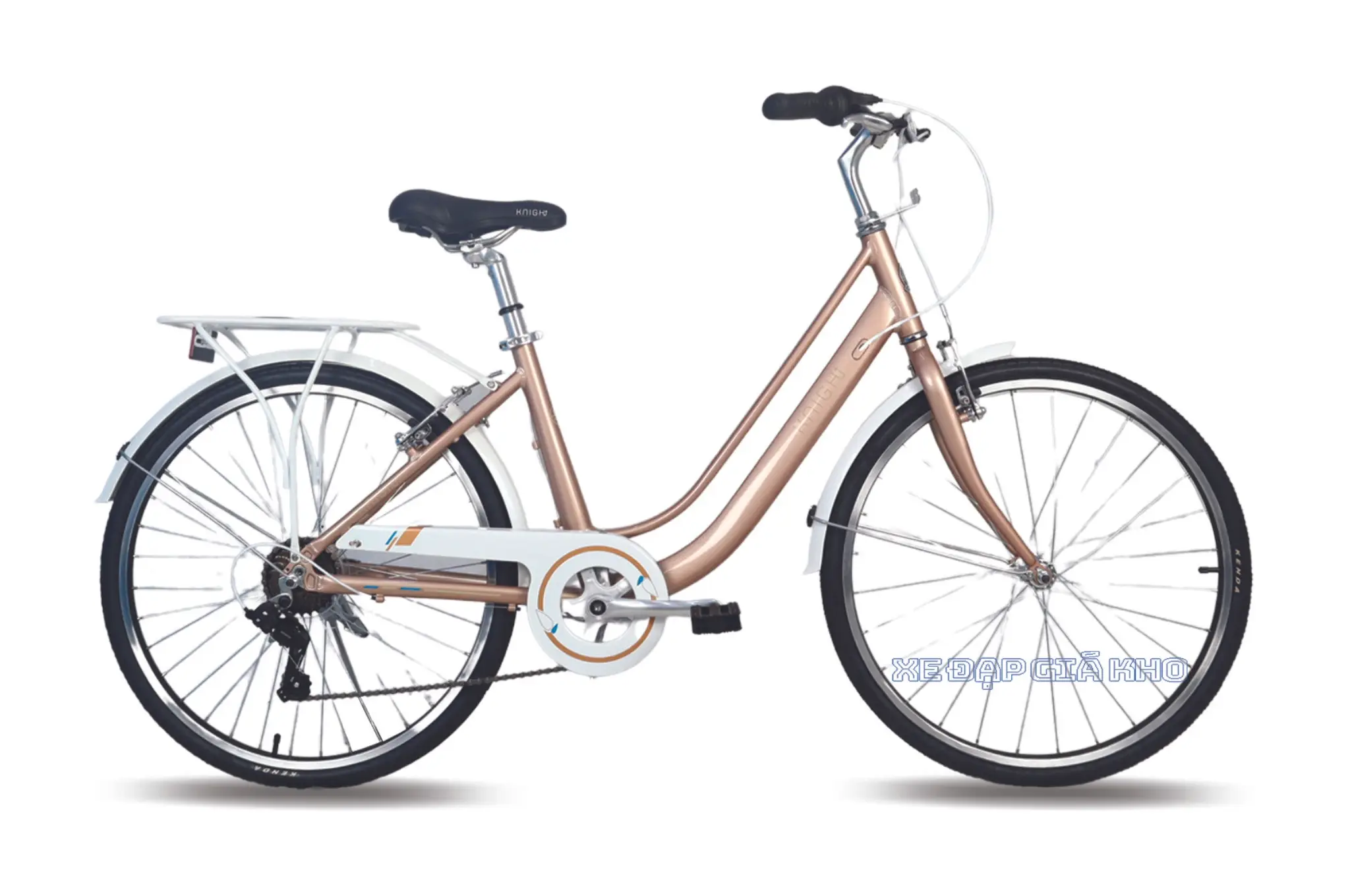 Xe Đạp Nữ Knight 2 Sườn 26 Inch