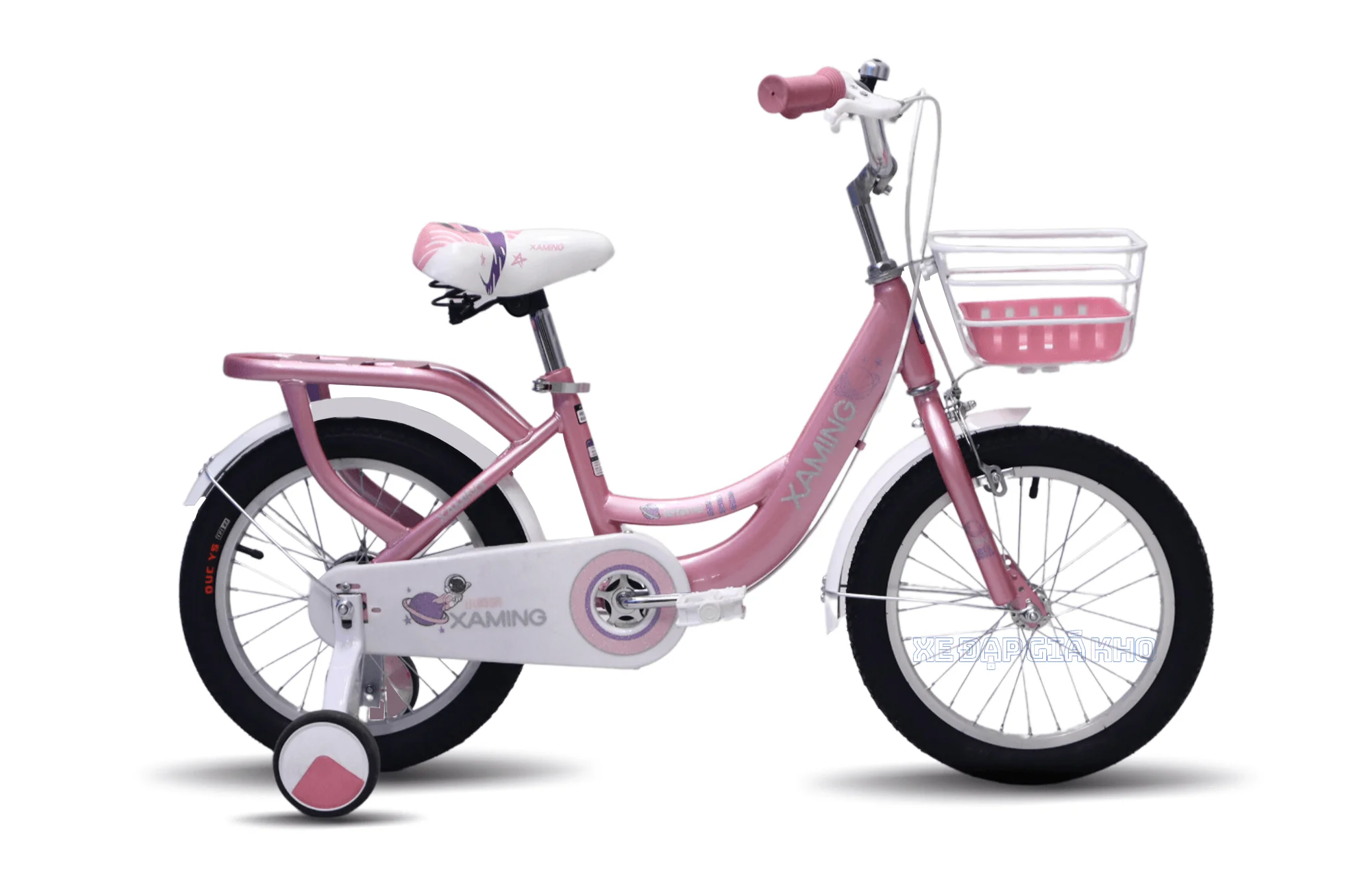 Xe Đạp Trẻ Em 20 inch Cao cấp WINNER 2005 - Màu Hông Đậm 1 Xe Đạp Trẻ Em Nữ Xaming 16 Inch