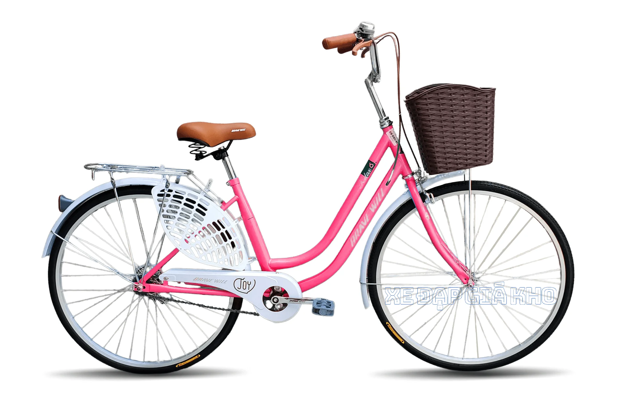 Xe Đạp Nữ Brave Will Relax 2 Sườn 24 Inch