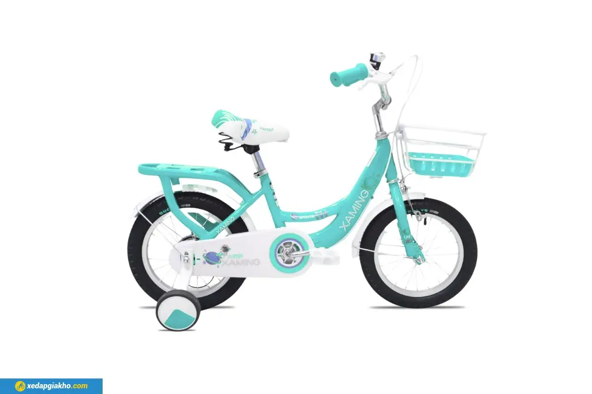 Xe đạp bé gái Xaming liền sườn 14 Inch