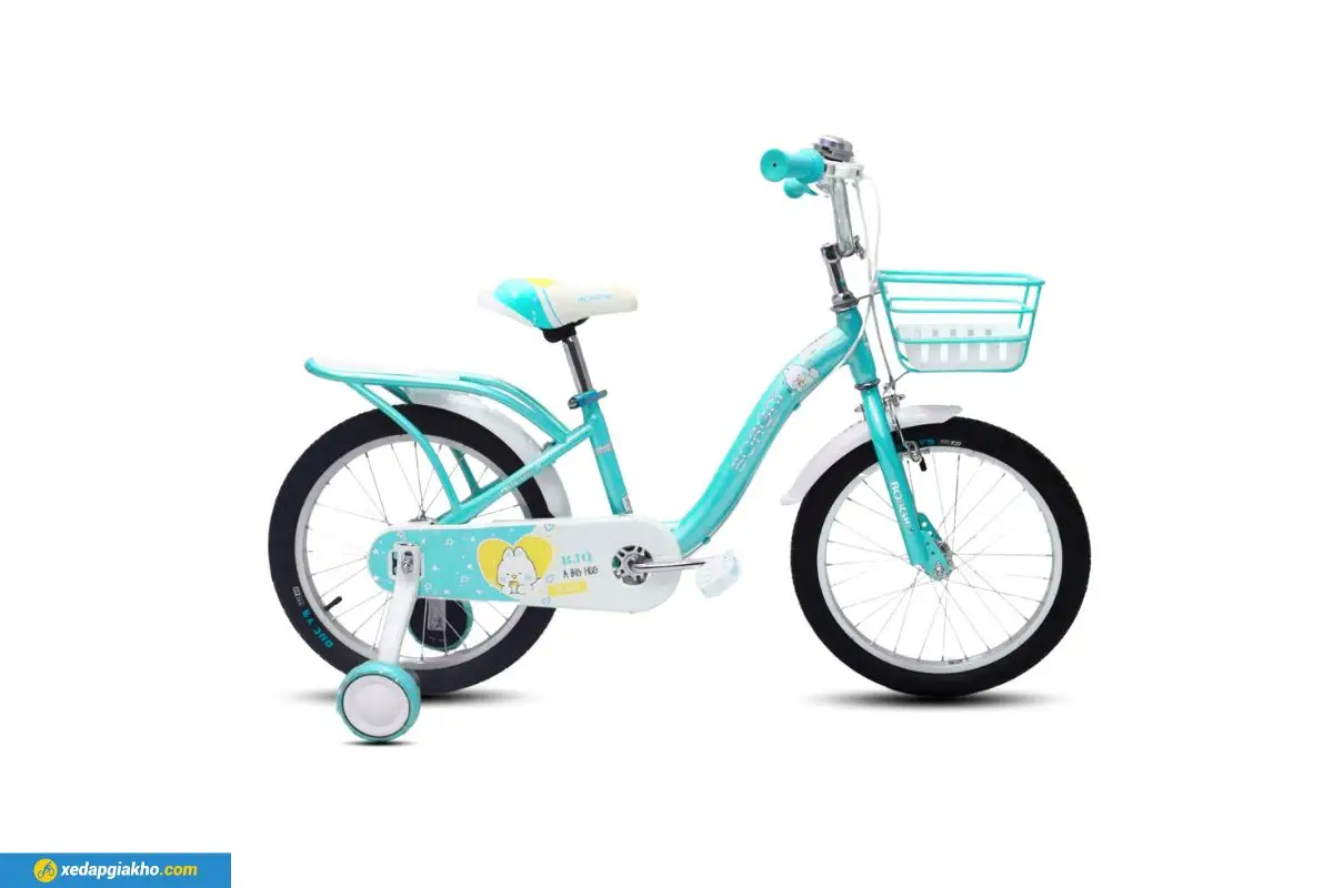 Xe Đạp Trẻ Em Borgki 225 16 Inch xanh ngọc