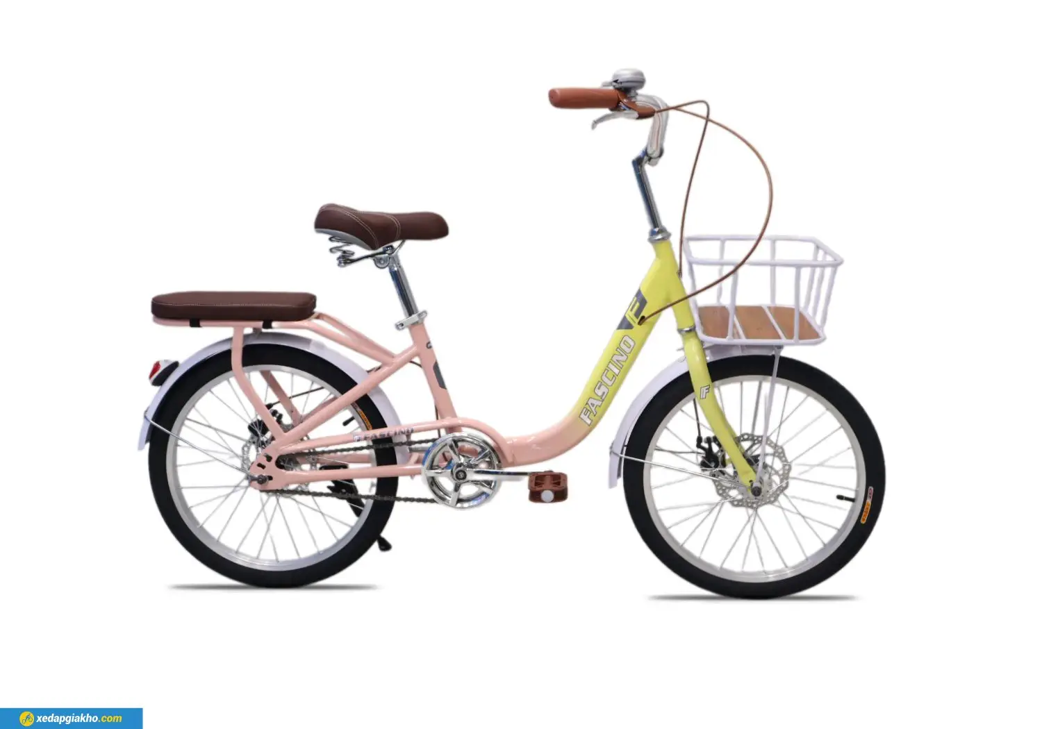Xe Đạp Mini Fascino FCD20 20 Inch 2 Khung thép của Xe Đạp Mini Fascino FCD20 chắc chắn và độ bền cao
