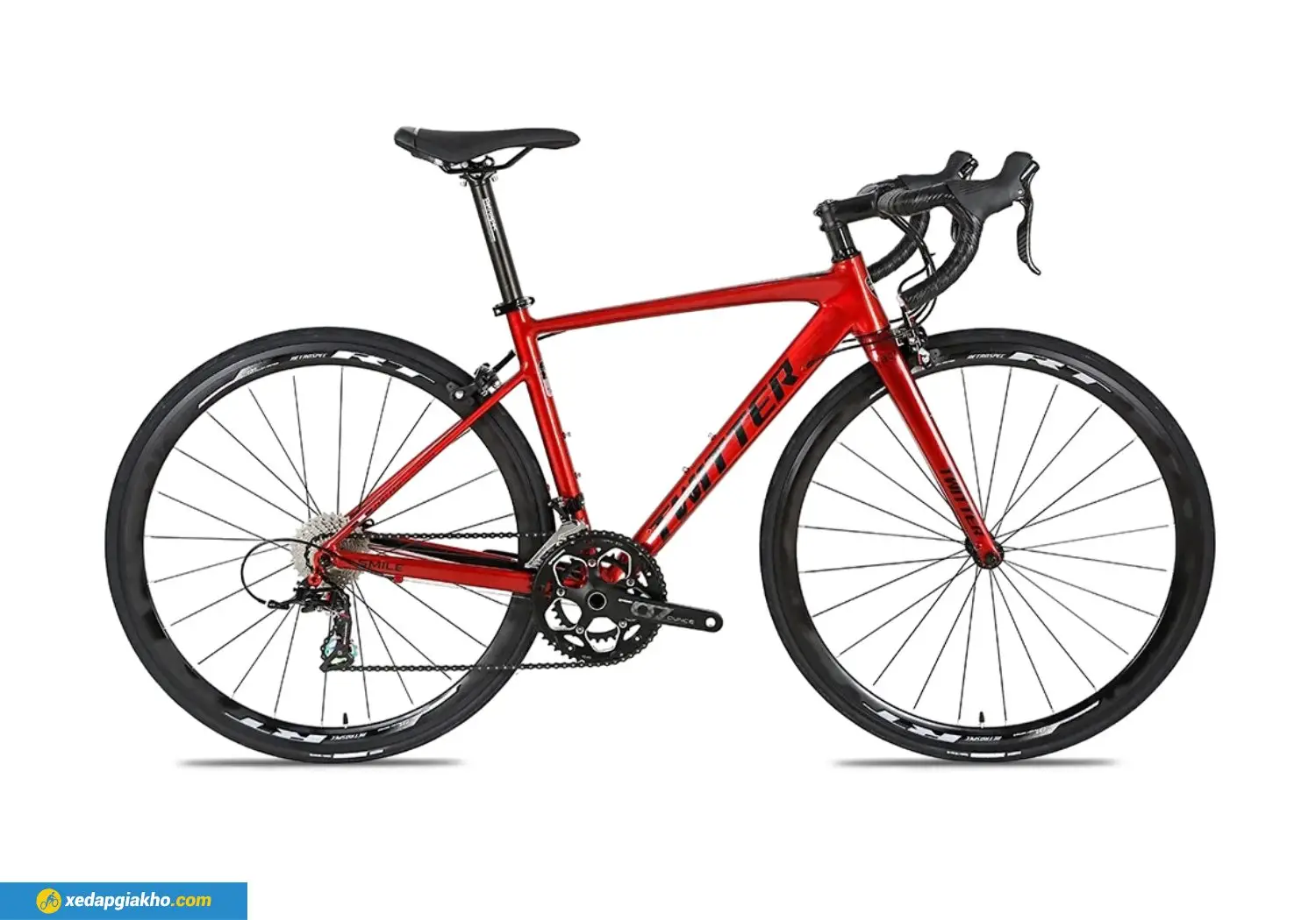 Xe Đạp Đua Twitter Smile – Khung Nhôm | Tay Đề Lắc | Retrospec | Phanh Đĩa Cơ Heo Dầu Giá Rẻ | Khuyến mãi Hot