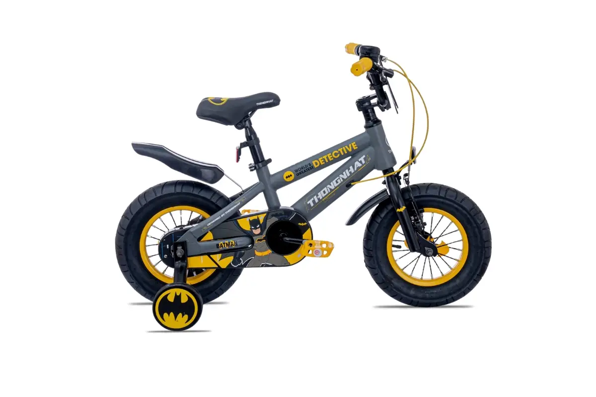 Xe Đạp Trẻ Em Bé Trai Thống Nhất Batman 12 inch