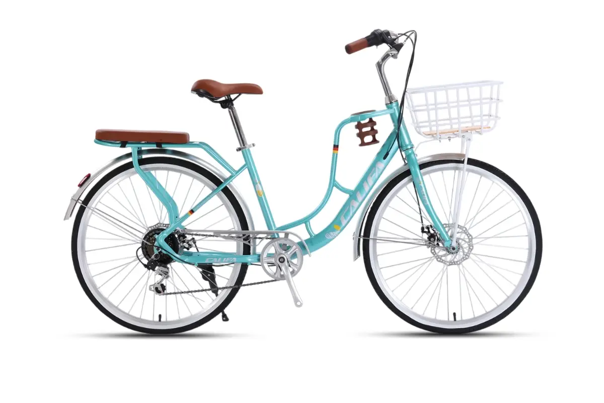 Xe Đạp Nữ Califa Misa 26 Inch Màu Xanh