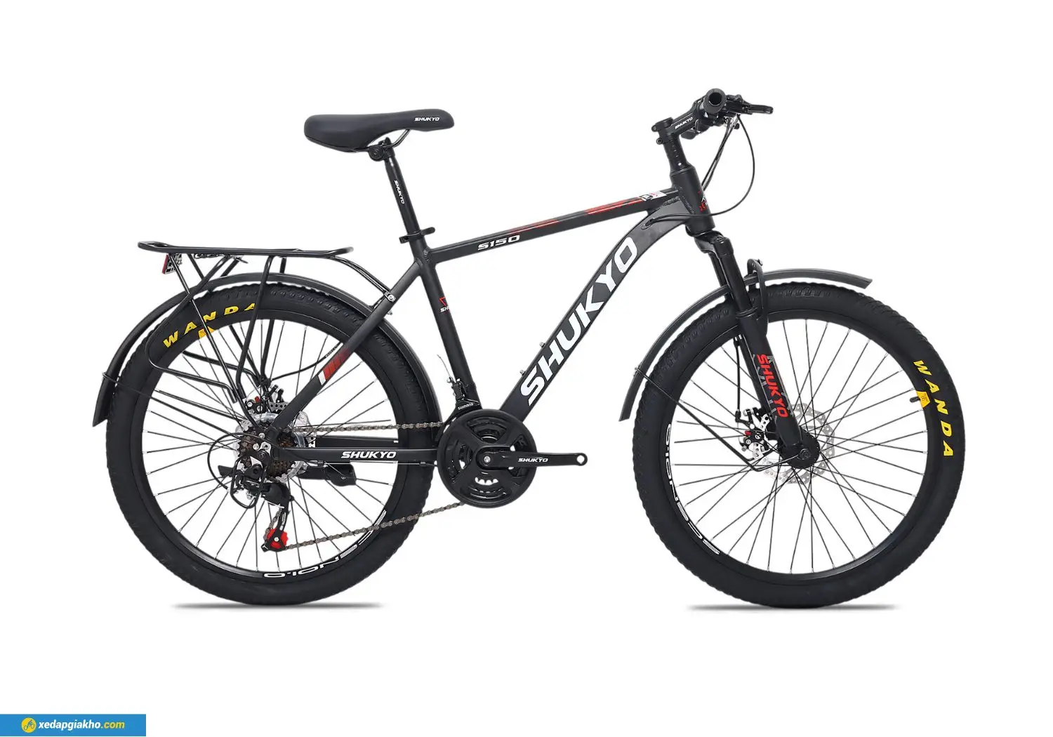 Xe Đạp Địa Hình MTB Shukyo S150 26 Inch - Khung Nhôm | Shimano | Phanh Đĩa Cơ 2 Xe Đạp Địa Hình MTB Shukyo S150 26 Inch - Khung Nhôm | Shimano | Phanh Đĩa Cơ