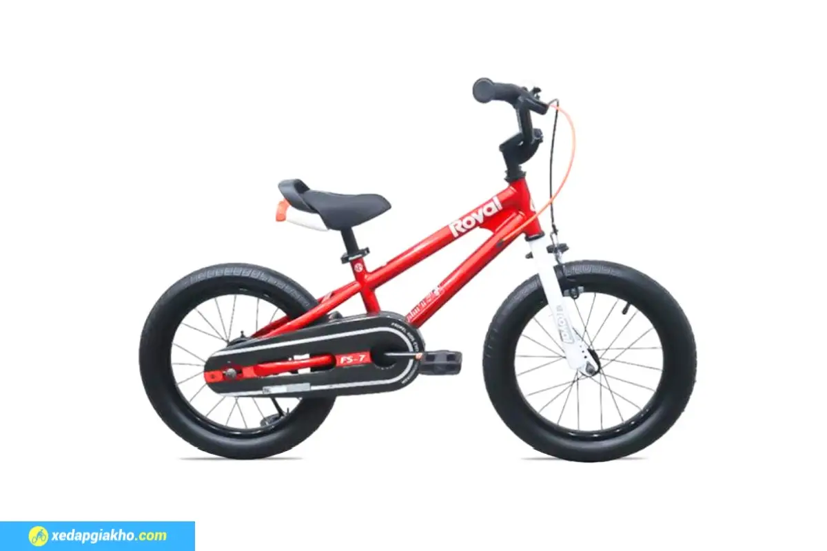 Xe Đạp Trẻ Em Bé Trai Royal Baby Freestyle FS7 màu đỏ