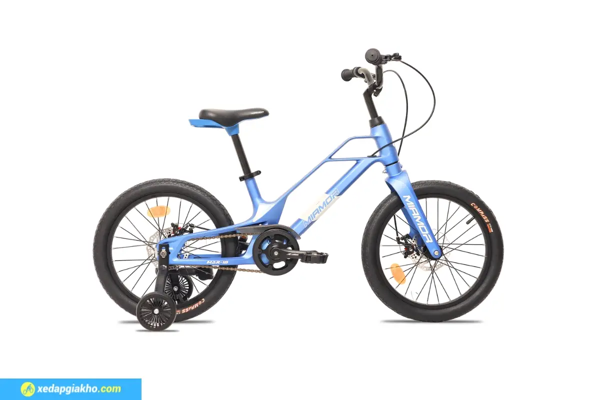 Xe Đạp Trẻ Em Royal Baby Miamor Mars 18 Inch (Vành Tăm) màu xanhg dương