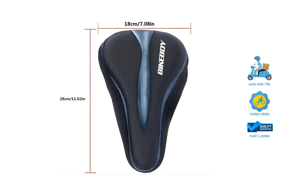 Bọc Yên Xe Đạp Gel Chống Thấm Nước Cao Cấp
