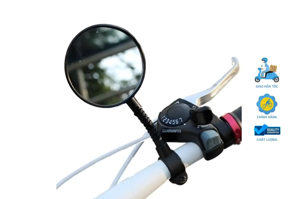 Gương Chiếu Hậu Cho Xe Đạp An Toàn Khi Đạp Xe